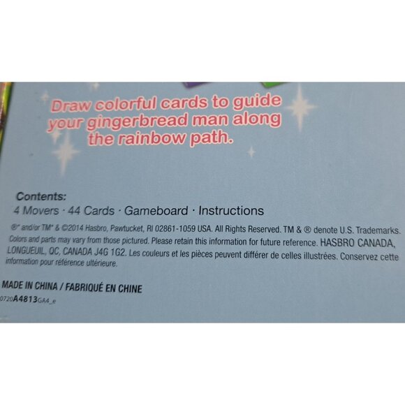 Hasbro 2014 Candy Land Game Classic Game of Sweet Adventure 2-4 Players Ages 3+ - Picture 6 of 10